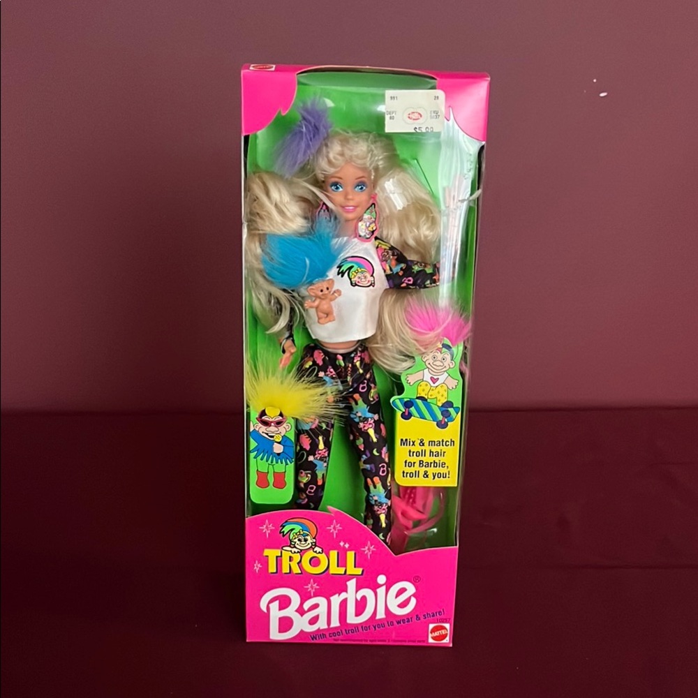 Troll Barbie. 1992. NRFB